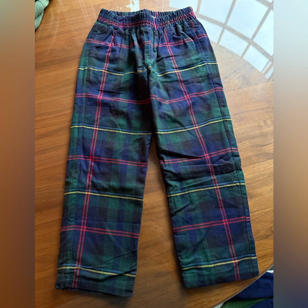 Tbbc beaufort bonnet co sheffield pants holiday plaid 6 EUC
